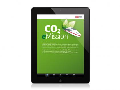 DB Umweltzentrum – App CO2 eMission