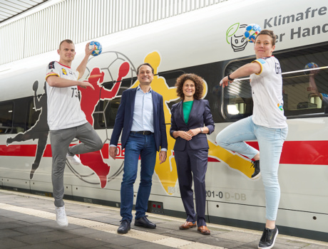 Klimafreundliche Mobilitätspartner der Handball-EM 2024